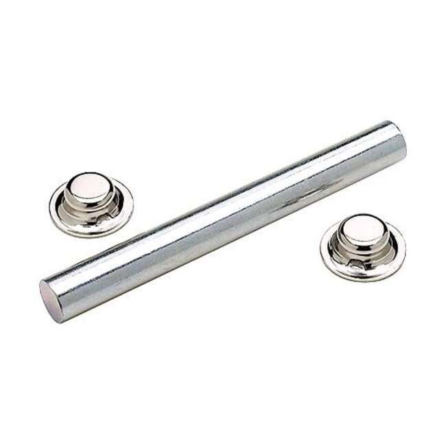 Roller Shaft w/ Pal Nuts 5/8" O.D. for 10 Roller