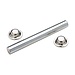 Roller Shaft w/ Pal Nuts 5/8" O.D. for 10 Roller