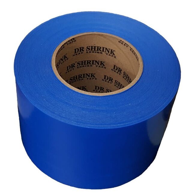 Dr. Shrink Shrink Tape Blue 4" x 180'
