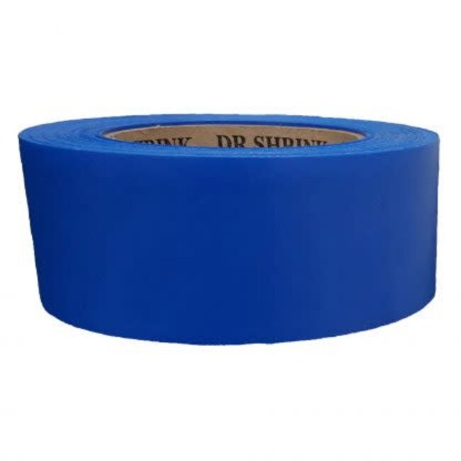 Dr. Shrink Shrink Tape Blue 2" x 180' pinked edges