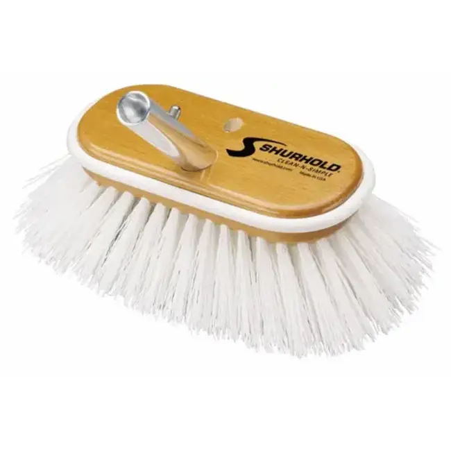Stiff White Brush