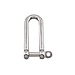 Gloma Captive Long D Shackle 5/16"