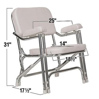 Deluxe Folding Deck Chair