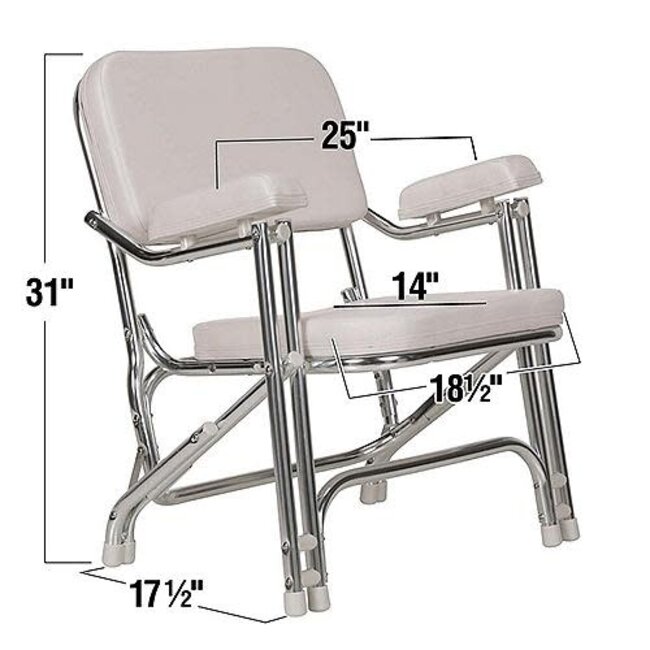Deluxe Folding Deck Chair