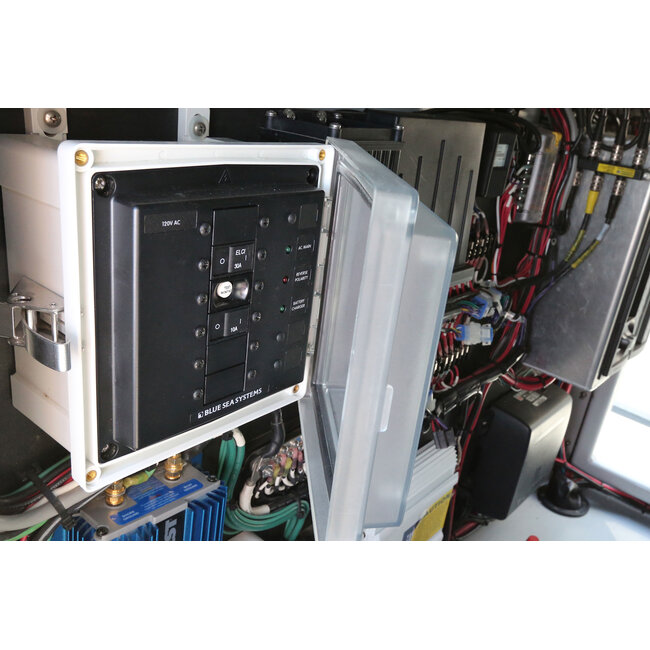 SMS Surface Mount System Panel Enclosure - 120V AC / 30A ELCI Main - 3 blank circuit positions CLEARANCE