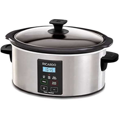 Ricardo Ricardo 06224 6 Qt Programmable Slow Cooker