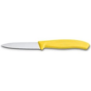 Victorinox Couteau dentelé jaune Victorinox 6.7636.L118