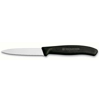 Victorinox black serrated knife 67633