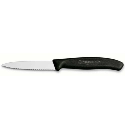 Victorinox Couteau dentelé noir Victorinox 6.7633