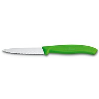 Couteau dentelé vert  Victorinox 6.7634.C1