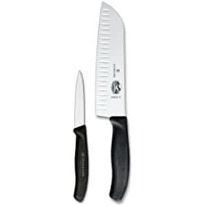 Victorinox Ensemble couteau d'office et Santoku Victorinox 6.8523.17-x2