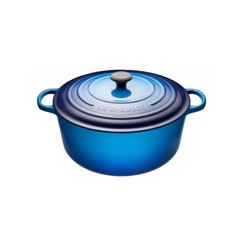LeCreuset Le Creuset 8.1L blue round cauldron LeCreuset Le Creuset 8.1L blue round cauldron