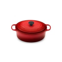 Le Creuset cherry red 6.3L oval cauldron
