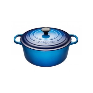 LeCreuset Cocotte ronde 4.2L bleuet  Le Creuset LS2501-24