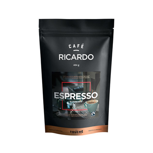 Touché Ricardo espresso 454 gr Coffee Organic / Fair trade TOURICESP454 Touché Ricardo espresso 454 gr Coffee Organic / Fair trade TOURICESP454