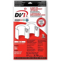 Sacs en papier 3.75 gallons DrainVac SAC-15