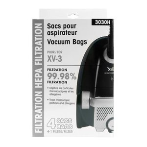 JohnnyVac Bags and filter for JohnnyVac  XV3