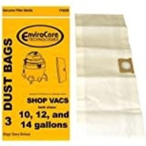 EnviroCare 10-14 gallon SHOPVAC bags