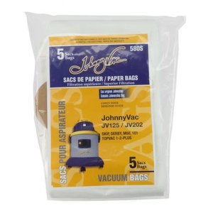 JohnnyVac Johnny Vac JV125, JV202 Paper Bags