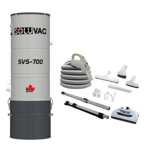 Soluvac Soluvac SVS-700 - 650 air watts + Kit 30 pieds et balai électrique SP3440X30 Soluvac Soluvac SVS-700 - 650 air watts + Kit 30 pieds et balai électrique SP3440X30