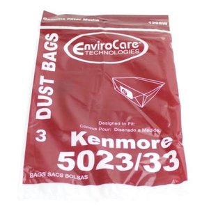 Kenmore 5023, 5033 340JV Paper Bags