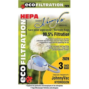 JohnnyVac Sacs en tissu JohnnyVac Hydrogen, Baracuda et Shark EP754
