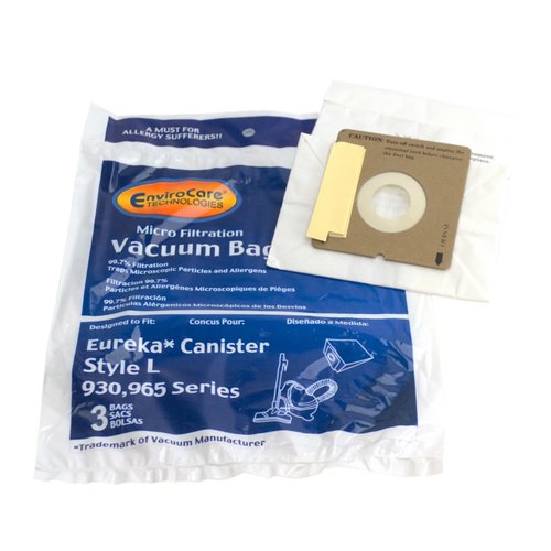 Envirocare Eureka Style L Vacuum Bags