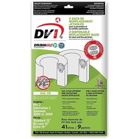 Fabric Bags 9 Gallon Center DrainVac SAC-20