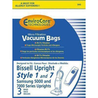 Sacs Bissell vertical style 1 et 7 / Samsung 5000 et 7000 (pqt de 3)