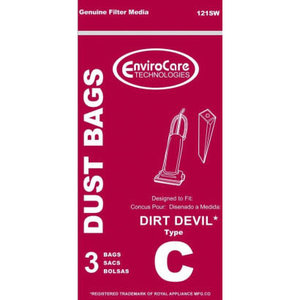 Dirt Devil Type C EnviroCare Bags