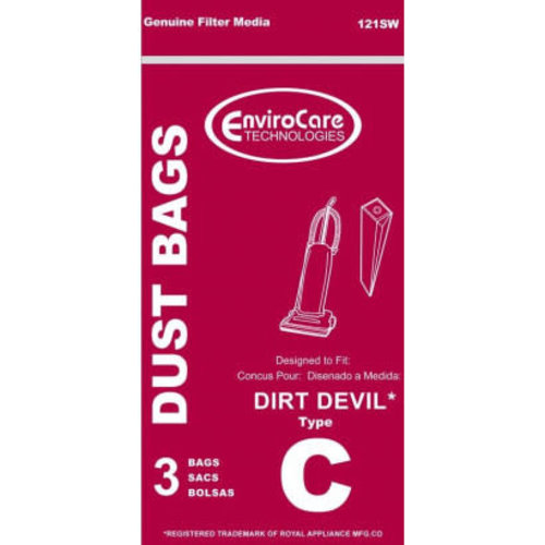 DirtDevil Sacs Dirt Devil Type C (upright)