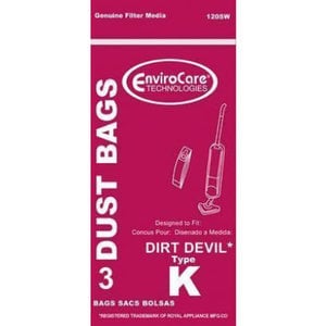 DirtDevil Dirt Devil Type K EnviroCare 120SW Bags