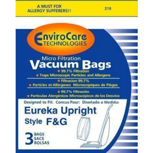 Eureka Vacuum Bags Eureka Style F&G