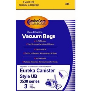 Eureka Style UB 3530 Series Paper Bags 61240ECM
