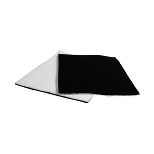 JohnnyVac Black and white carbon foam filter 8'' X 10''