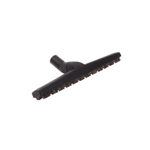 Wessel Brosse à plancher noire 15'' avec roulettes