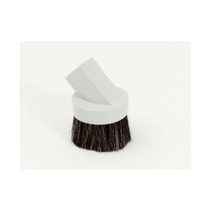 Brosse à épousseter ronde grise