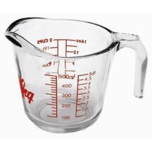 Tasse à mesurer 500 ml Anchor 77896 Tasse à mesurer 500 ml Anchor 77896