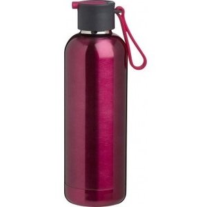 Trudeau Trudeau 500ml magenta Brisk stainless steel bottle 0472156