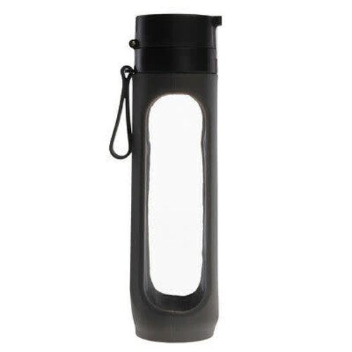 Trudeau Trudeau 590ml Dark Gray DNA Glass Bottle 04715202 Trudeau Trudeau 590ml Dark Gray DNA Glass Bottle 04715202