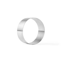 Stainless steel ring 7 cm Strauss Elite RING70