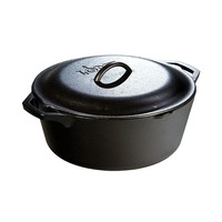 Lodge C1733 6.6L cast iron cauldron