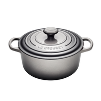 Cocotte ronde 6.7L gris Oyster Le Creuset LS2501-28-7F