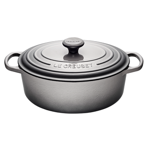 LeCreuset Cocotte ovale 4.7L gris Oyster Le Creuset LS2502-29-7F