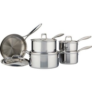 Meyer Meyer SuperSteel 10-Piece 3-Ply Cookware Set