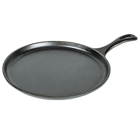 Lodge 10 1/2 '' or 26.7cm Cast Iron Crepe Pan Lodge F4911