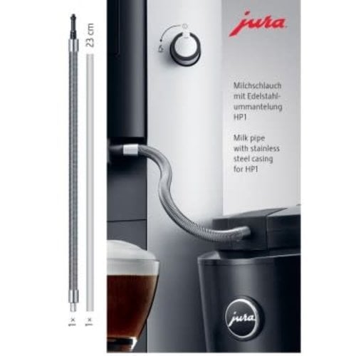 Jura Milk hose with stainless steel sheath for E8 + S + Z8 + WE8 X8 Jura JU24114