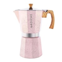 Cafetière espresso Moka 12 tasses Grosche Milano Blush pink