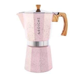 Grosche Cafetière espresso Moka 12 tasses Grosche Milano Blush pink