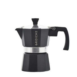 Grosche Moka 3 cups espresso maker Grosche Milano Charcoal